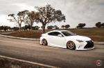 Lexus RC200t F-Sport on Vossen Wheels (ML-X3) 2018 года